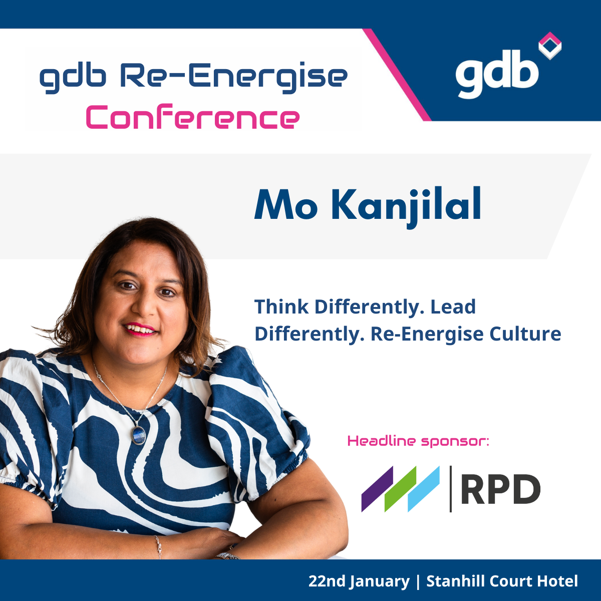 Mo Kanjilal - GDB Re-Energise Speaker