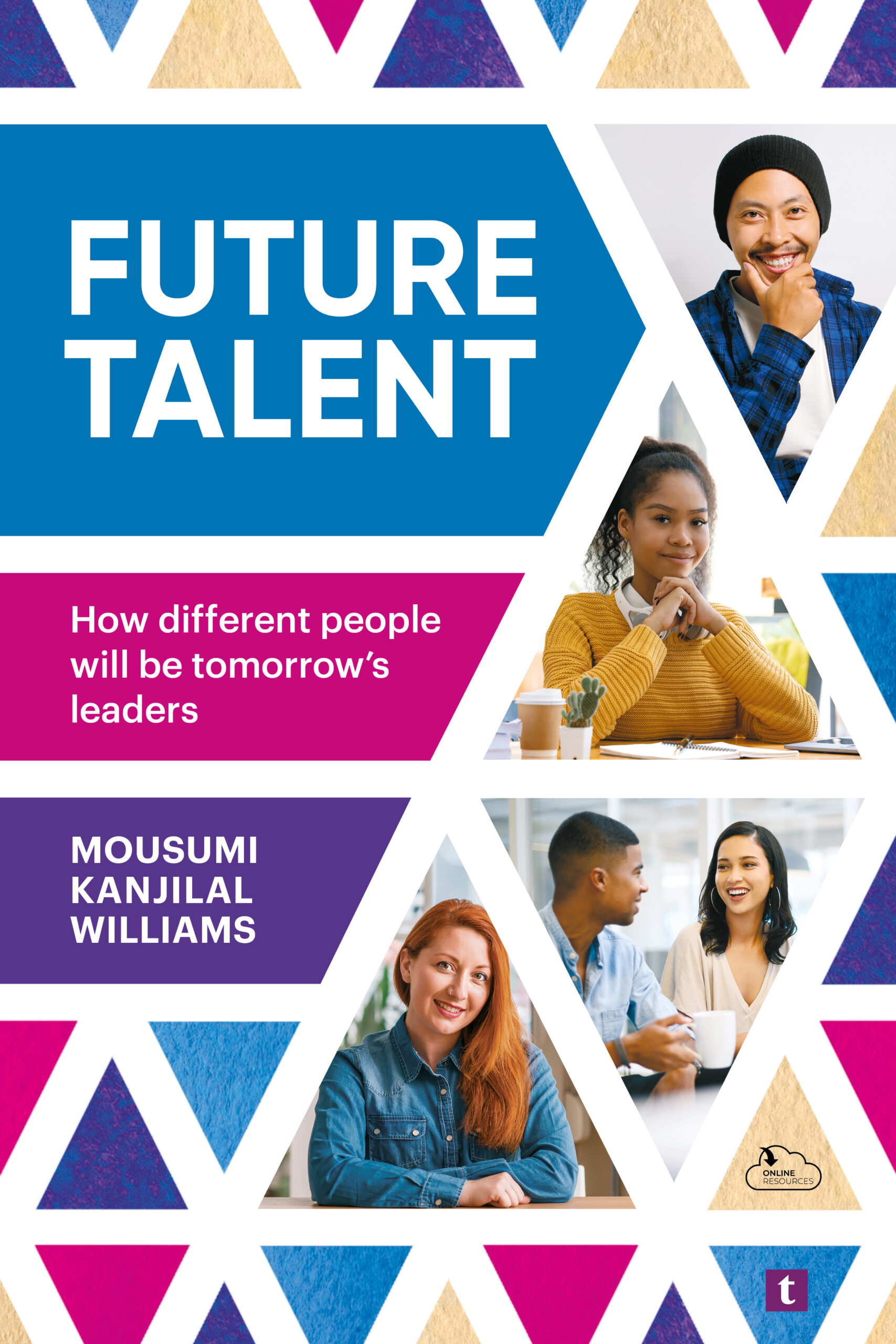 Future Talent - Book Cover Design showing different people
