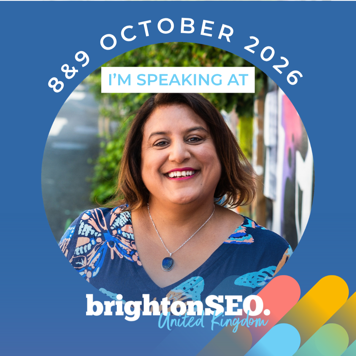 Mo is speaking at BrightonSEO